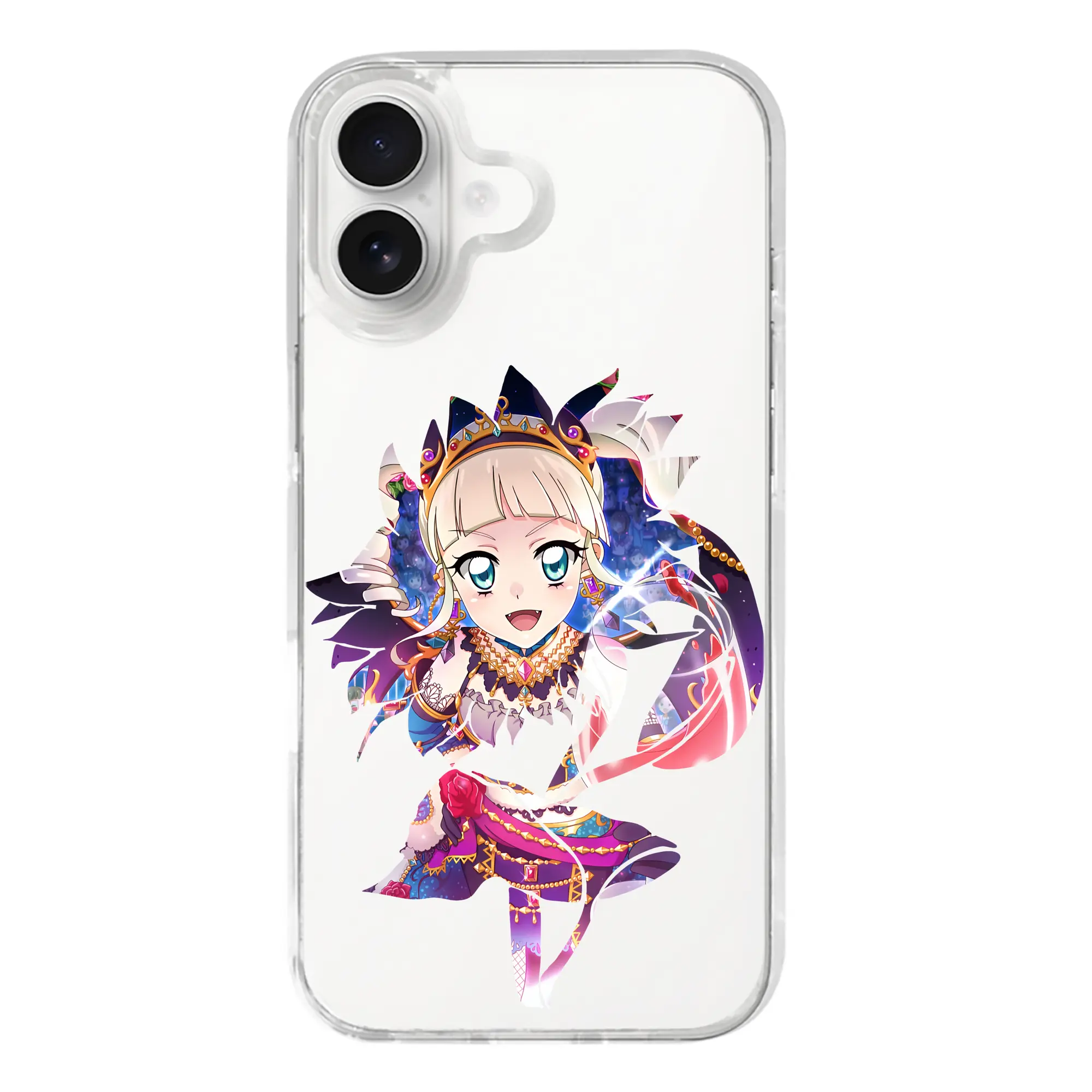 アイカツ グッズ 藤堂 ユリカ - iPhone 17シリーズ 透明スマホケース – 薄型・耐衝撃・精密フィット保護カバー